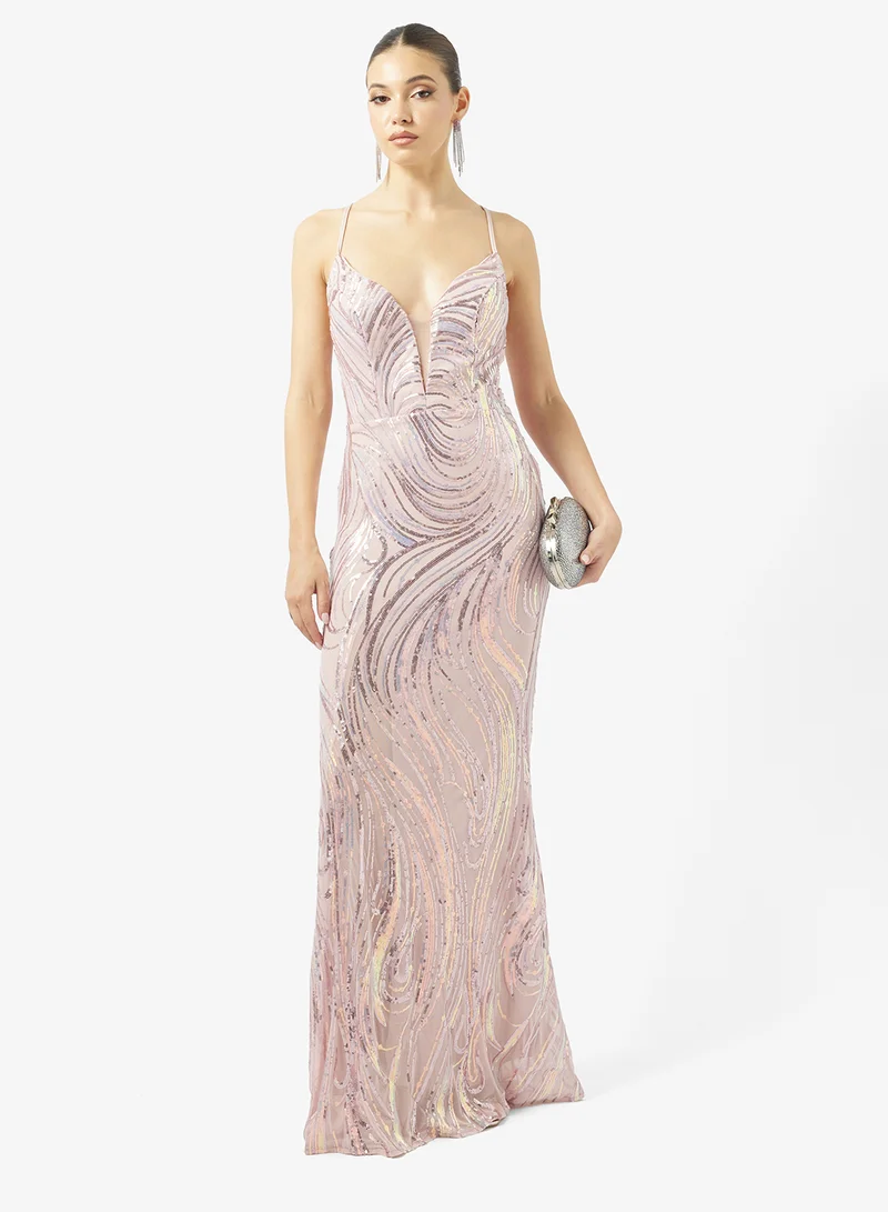 Ella Limited Edition Bodycon Shimmer Dress